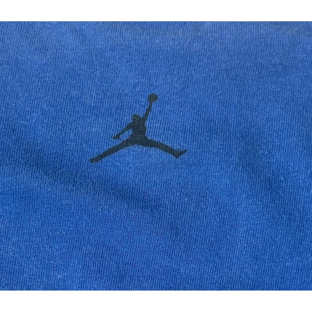 Vintage Jordan Brand 1998-2002 Air Triangle Jumpman Tee – Gold Print – Made in M - Picture 8 of 8